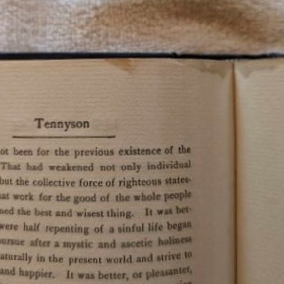 10% OFF Antique-TENNYSON His Art and Relation to Modern Life-Stepford A. Brooke - Picture 9 of 12
